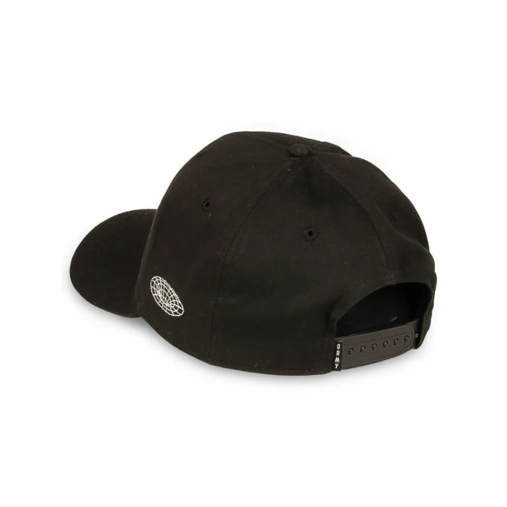 Grimey Gorra Back At You Curved Visor Snapback - Black | Fw23 Cheap