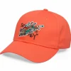 Grimey Gorra "Nine Winds" Curved Visor Cap - Coral | Spring 22 Discount