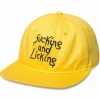 Grimey Gorra Sucking And Licking Unstructured Cap Ss19 Yellow Clearance