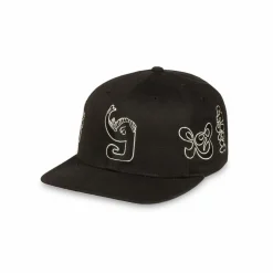 Grimey Gorra Tusker Temple Snapback - Black | Fw23 New