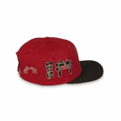 Grimey Gorra Tusker Temple Bicolor Snapback - Red | Fw23 Best