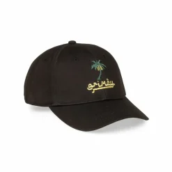 Grimey Nablus Stones Curved Visor Cap - Black | Fw23 Flash Sale