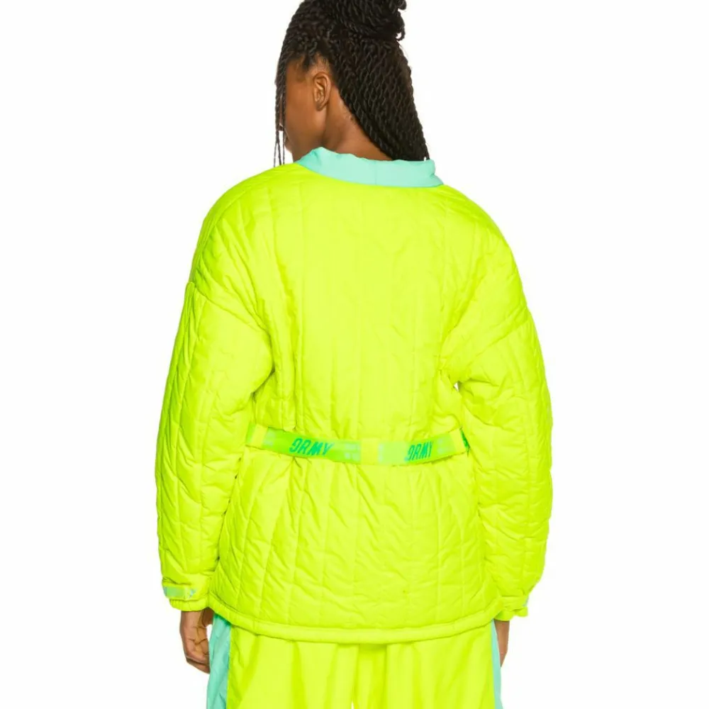 Grimey Kimono Chica Mysterious Vibes Fw19 Fluor Yellow Outlet