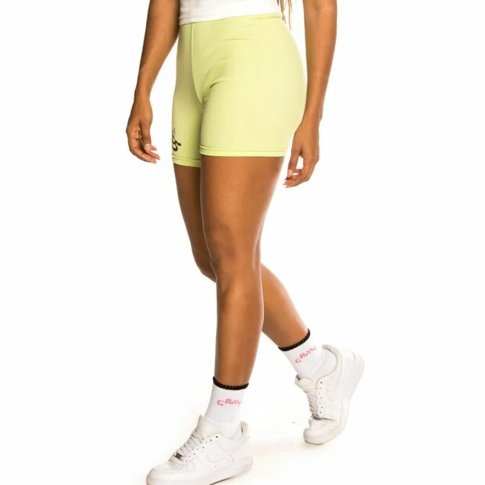 Grimey Leggin Corto De Chica "Hope Unseen" - Green | Summer 21 Cheap
