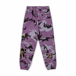 Grimey Pantalon Chandal All Over Print Tusker Temple - Purple | Fw23 Outlet