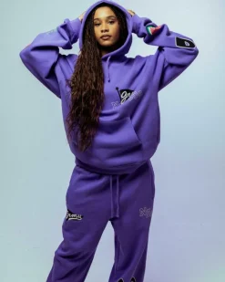 Grimey Pantalon Chandal Nablus - Purple | Fw23 Online