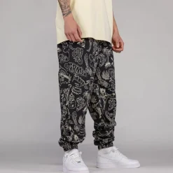 Grimey Pantalon Chandal The Toughest - Black | Spring 23 Best Sale