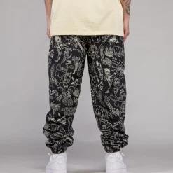 Grimey Pantalon Chandal The Toughest - Black | Spring 23 Best Sale
