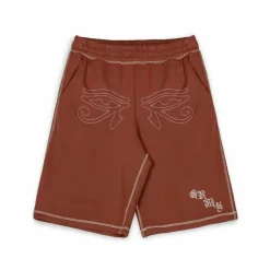Grimey Pantalon Corto Fire Route - Brown | Spring 23 Sale