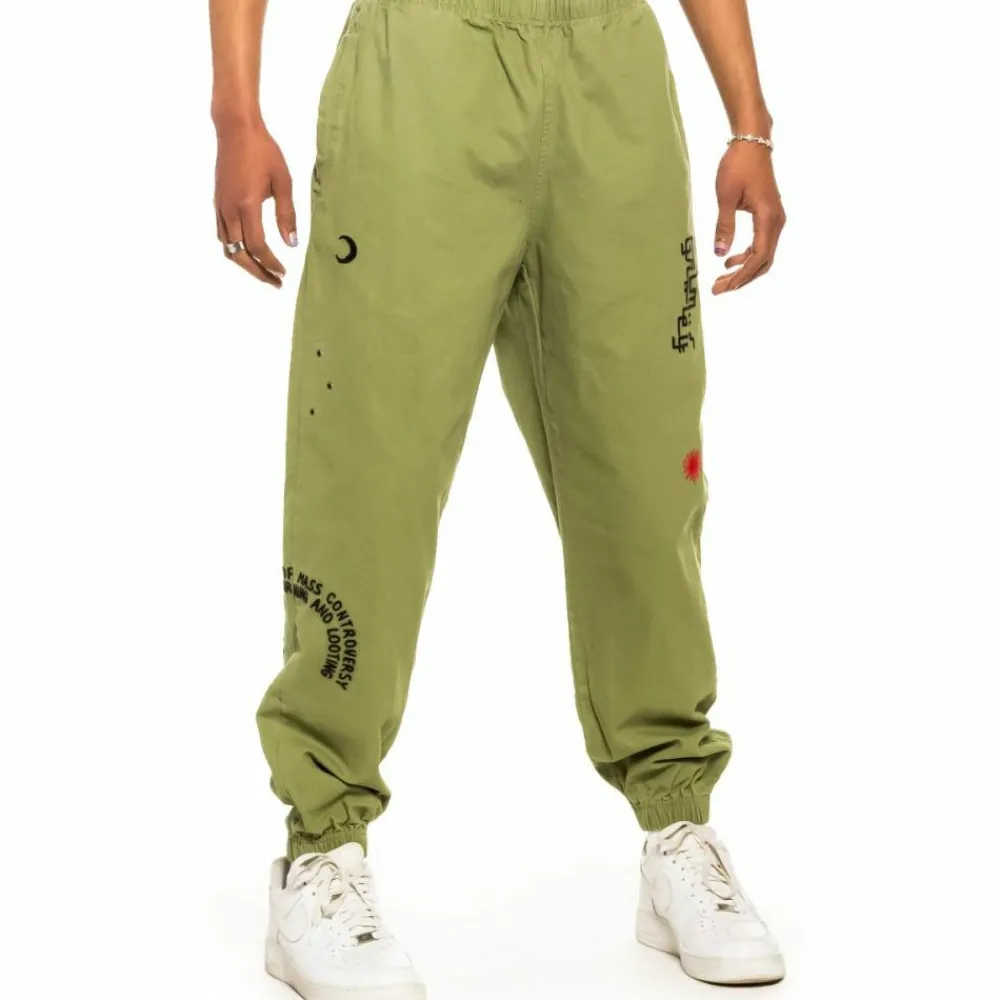 Grimey Pantalon Glorified Tp- Green| Spring 22 Cheap