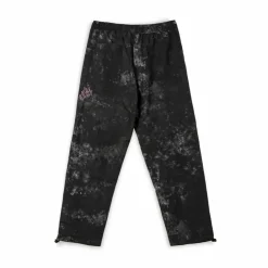 Grimey Pantalon Melted Stone Nylon Tie And Dye - Black | Fw23 Cheap