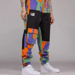 Grimey Pantalon Snow Fox All Over Print Polar Fleece - Multicolor | Winter L 22 Best Sale