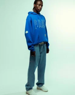 Grimey Pantalon Vaquero The Sweet Burn Regular - Washed Blue | Fw23 Store