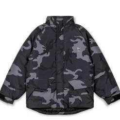 Grimey Parka All Over Print Tusker Temple Puffer - Black | Fw23 Flash Sale