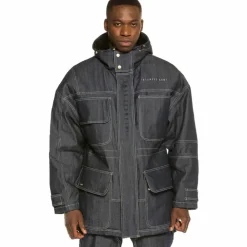 Grimey Parka Nite Marauder Fw20 Indigo Blue New