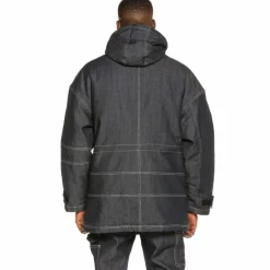 Grimey Parka Nite Marauder Fw20 Indigo Blue New