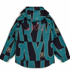 Grimey Parka Snow Fox All Over Print - Blue | Winter 22 Outlet