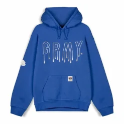 Grimey Sudadera Capucha Back At You Vintage - Royal Blue | Fw23 Fashion