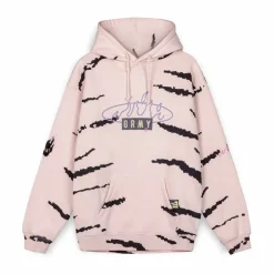 Grimey Sudadera Capucha Cloven Tongues All Over Print Vintage - Cream | Summer 23 Shop