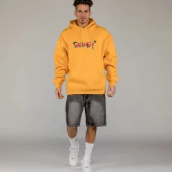 Grimey Sudadera Capucha The Toughest - Orange | Spring 23 Clearance