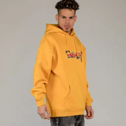 Grimey Sudadera Capucha The Toughest - Orange | Spring 23 Clearance
