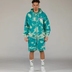 Grimey Sudadera Capucha Ufollow - Bleached Blue | Spring 23 Cheap