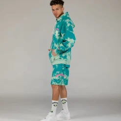 Grimey Sudadera Capucha Ufollow - Bleached Blue | Spring 23 Cheap