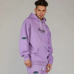 Grimey Sudadera Capucha Ufollow Lilac | Spring 23 Cheap