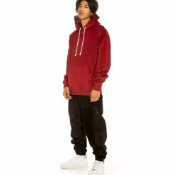 Grimey Sudadera "Aged Rum" Corduroy - Red | Winter 21 Cheap