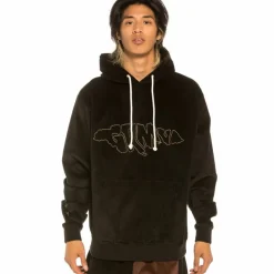 Grimey Sudadera "Aged Rum" Corduroy - Black | Winter 21 Sale