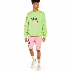 Grimey Sudadera "Jungle Punch" Crewneck - Green | Spring 22 Cheap