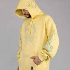 Grimey Sudadera Lost Boys Hoodie - Yellow | Winter 22 Cheap