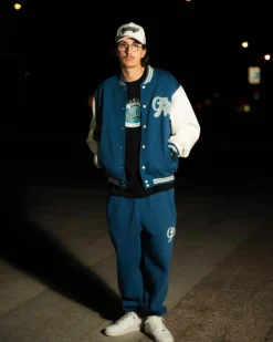 Grimey Sudadera Madrid Fleece Button Heavyweight - Navy | Fw23 Clearance