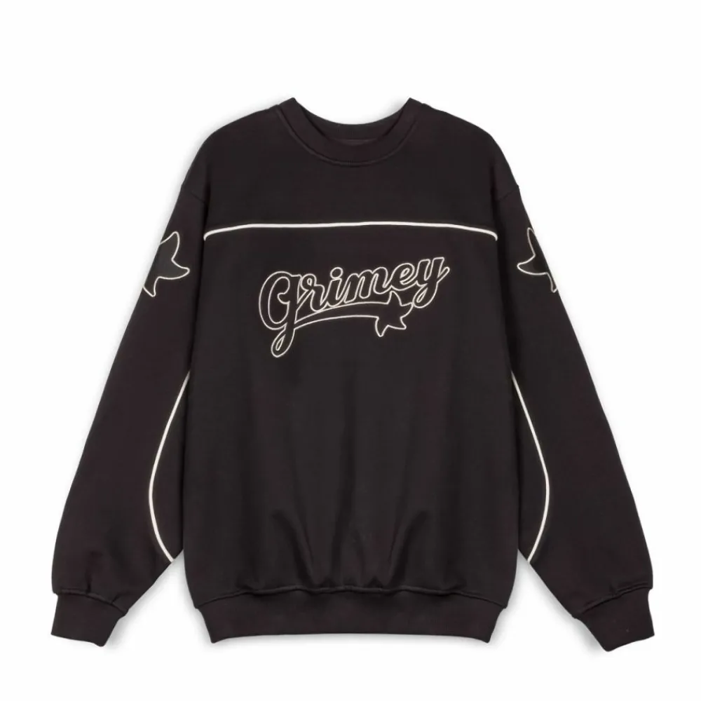 Grimey Sudadera Madrid Heavyweight Vintage - Black | Fw23 Flash Sale