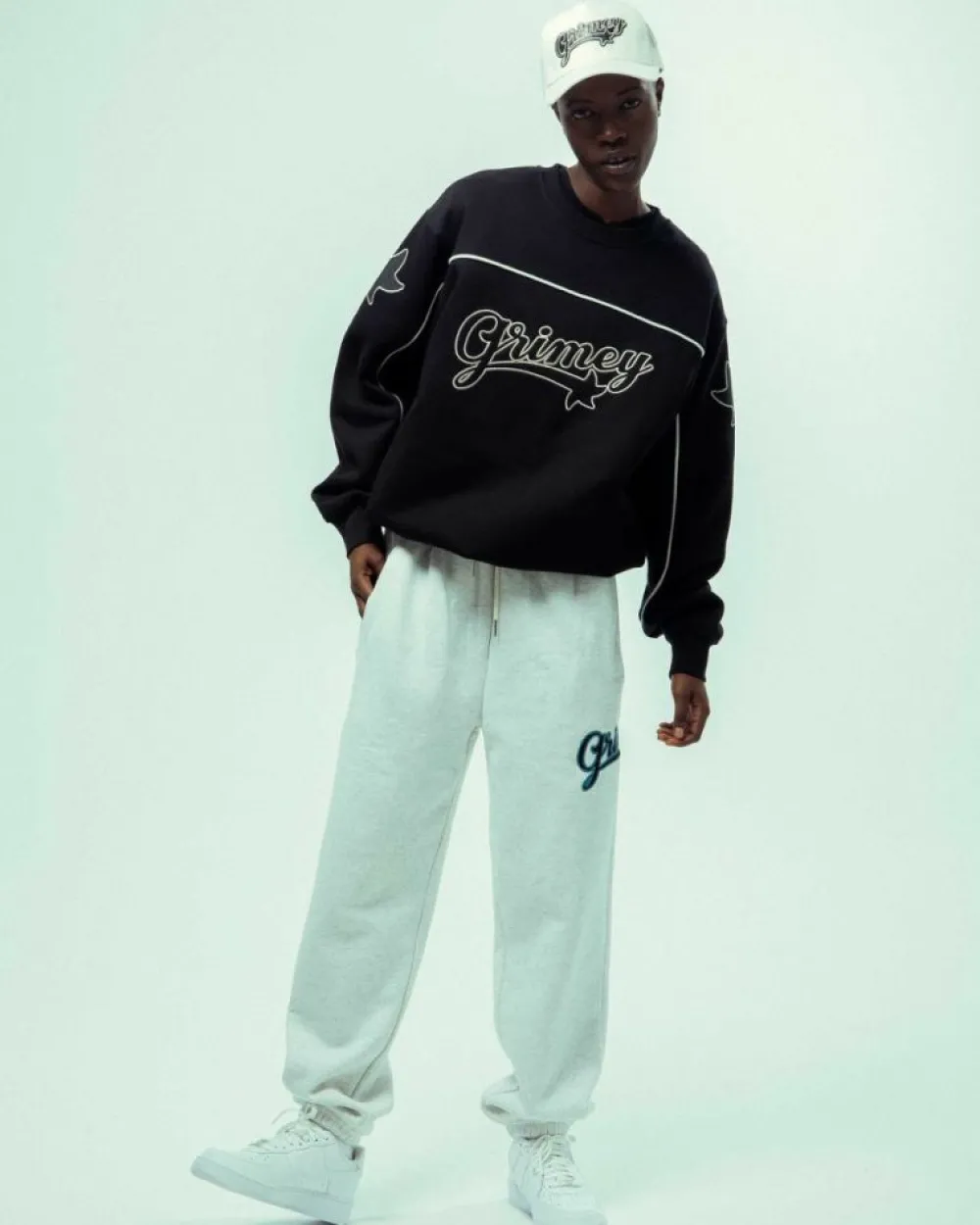 Grimey Sudadera Madrid Heavyweight Vintage - Black | Fw23 Flash Sale
