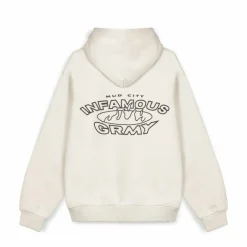 Grimey Sudadera Madrid The Connoisseur Heavyweight - White | Fw23 Store