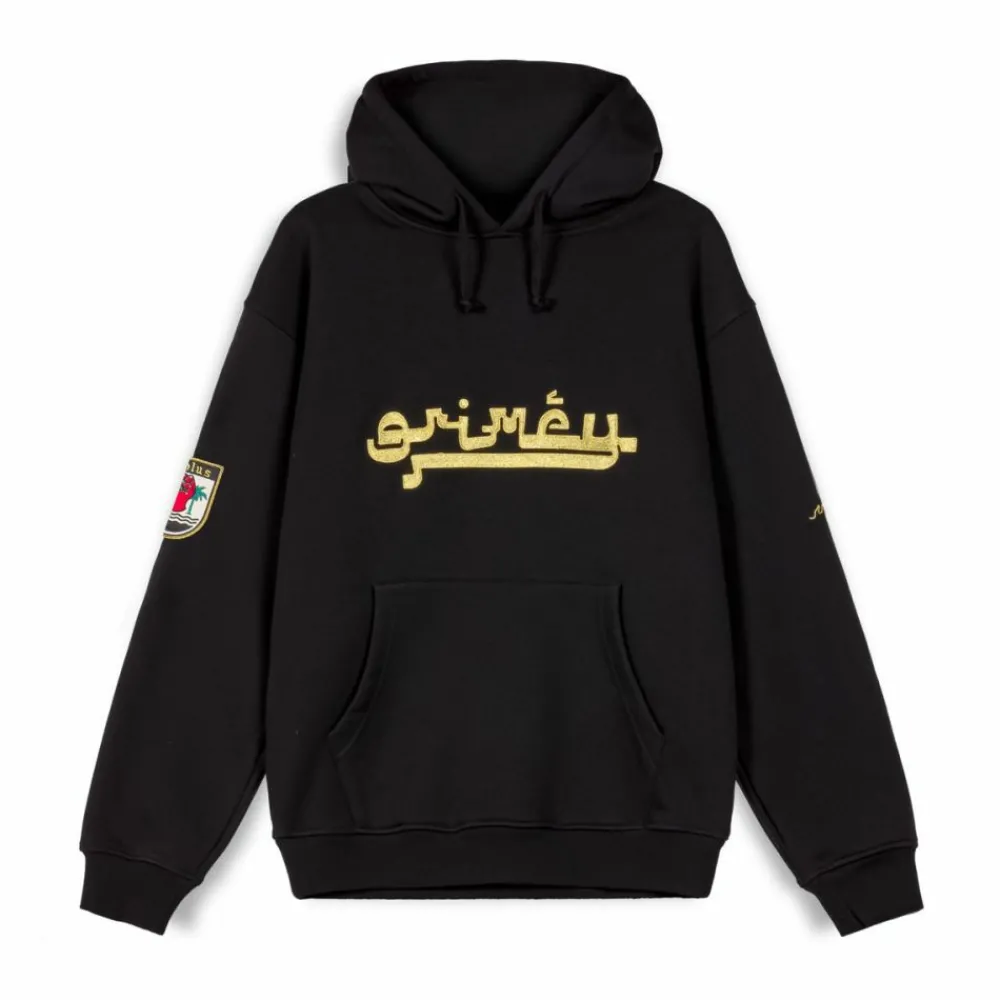 Grimey Sudadera Nablus Stones Vintage - Black | Fw23 Shop