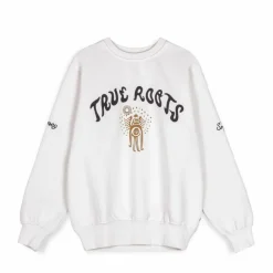 Grimey Sudadera "Snipes X True Roots" Crewneck - White | Fall 22 Discount