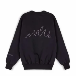 Grimey Sudadera "Snow Fox" Crewneck - Black | Winter 22 Store