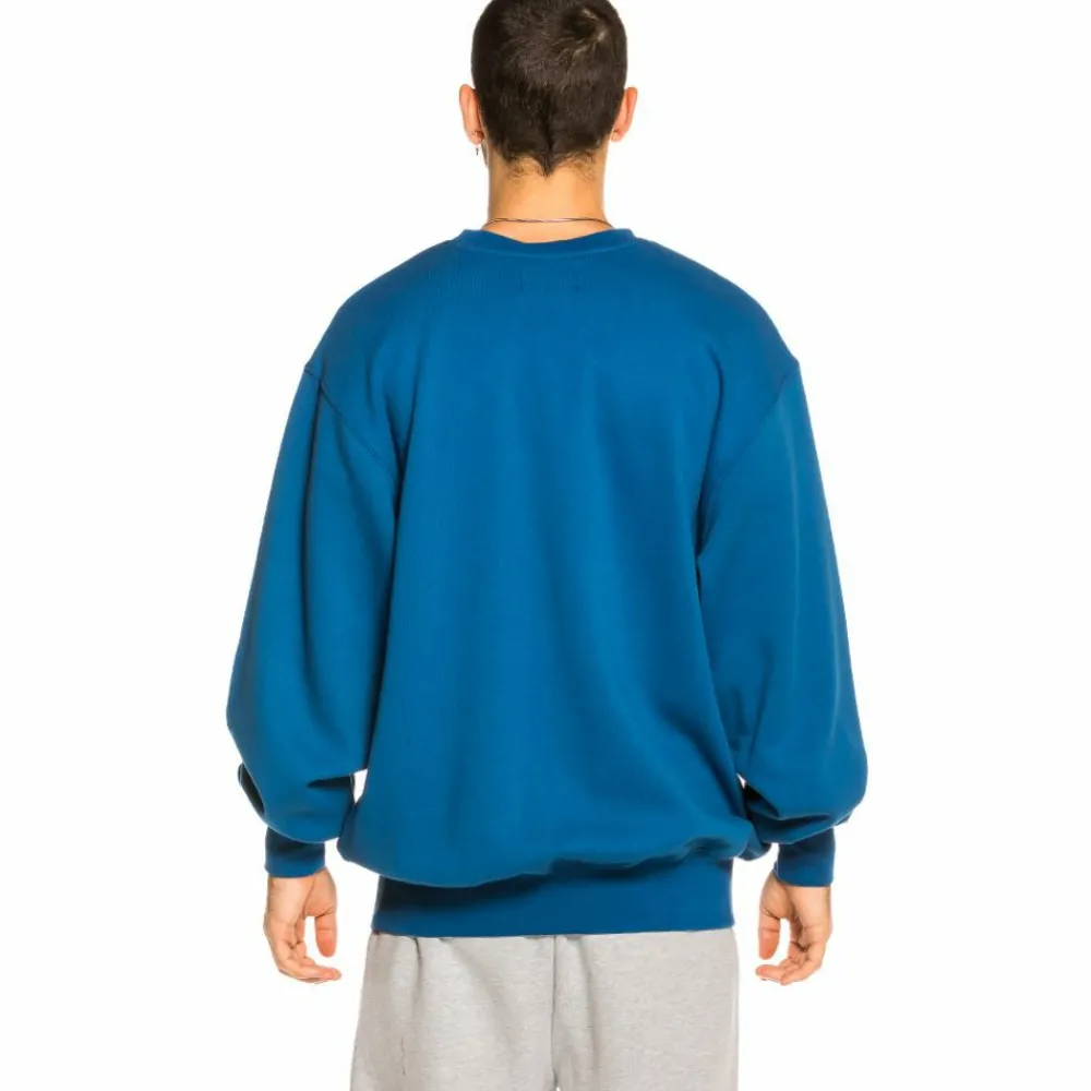 Grimey Sudadera Steez Crewneck Fw20 Blue Discount