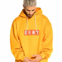 Grimey Sudadera Steez Hoodie Fw20 Orange Discount
