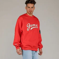 Grimey Sudadera The Clout Grmy Vintage - Red | Spring 23 Cheap