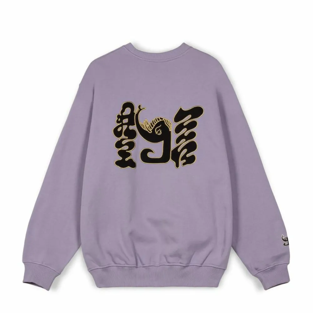 Grimey Sudadera Tusker Temple Vintage - Purple | Fw23 Online