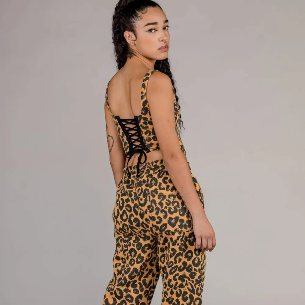 Grimey Top "Westbound Girl Tank Top" - Leopard | Fall 22 Sale